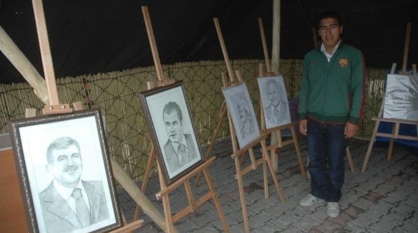 Yayla Çadırında Resim Sergisi