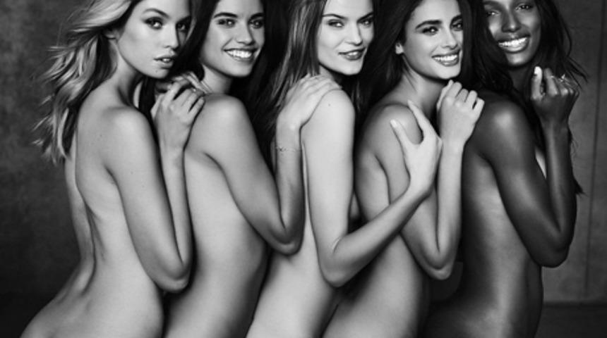 Victoria&rsquo;s Secret yeni melekleri &ccedil;ıplak tanıttı