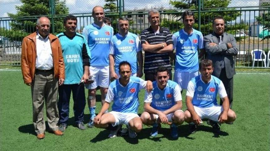 Kaski &Ccedil;alışanları Futbol Turnuvası'nda Ter D&ouml;kt&uuml;
