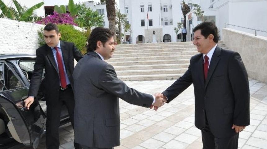 Vali Fatih Şahin Bodrum&rsquo;a Veda Etti