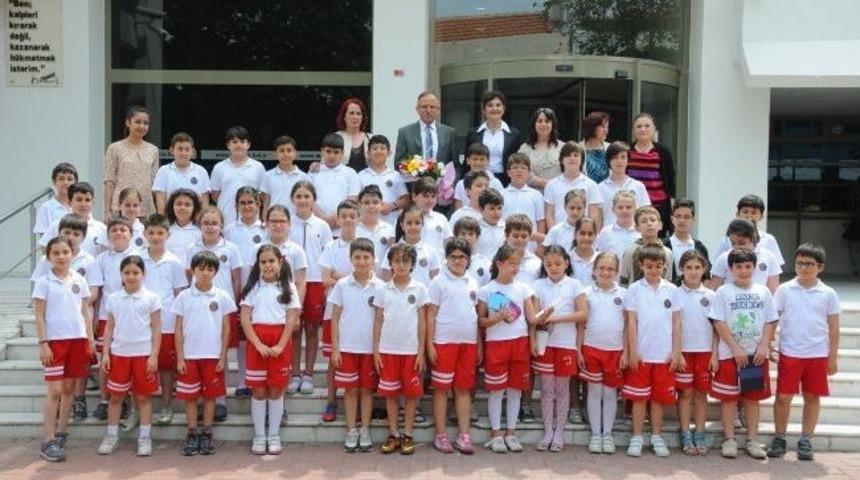 &Uuml;lkem Koleji &Ouml;ğrencilerinden Manisa Belediyesi'ne Ziyaret