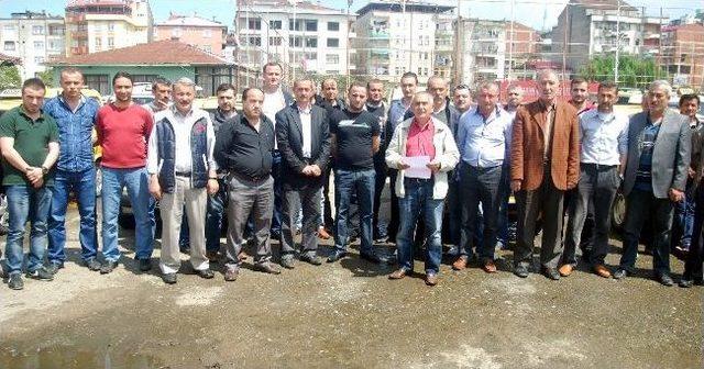 Korsana Savaş A&ccedil;an Taksicilere Polis Engeli 2