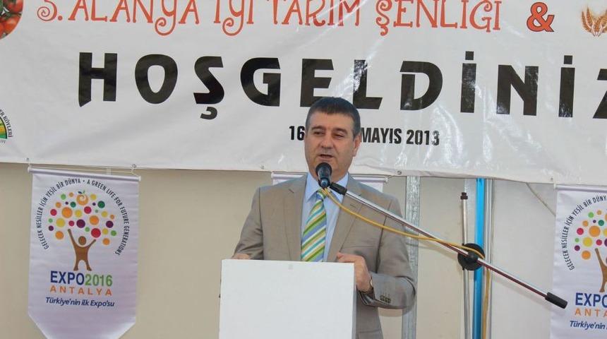 Alanya'da Tarım Şenliğine 40 Firma Katıldı