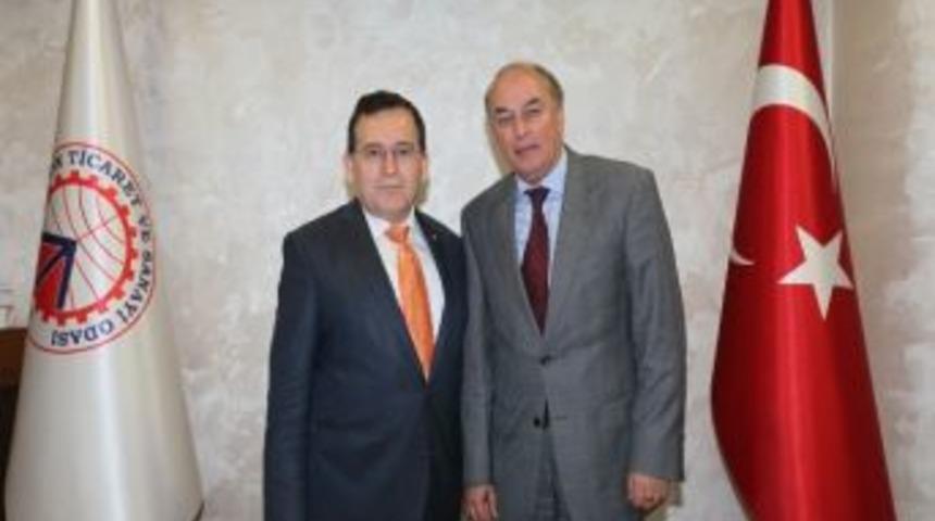 Rusya Federasyonu Trabzon Başkonsolosu Dmıtry Talanov'dan Ttso Ziyaret