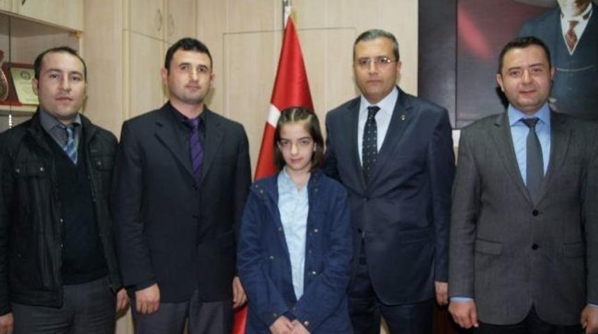 &ldquo;bu Benim Eserim&rdquo; T&uuml;rkiye Birincisi Bilsemli &Ouml;ğrenci Ekrem Serin&rsquo;i Ziyaret Etti