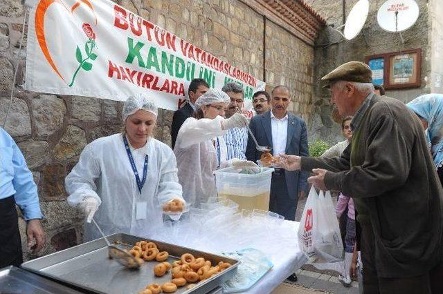 Bozüyük Belediyesi'nden Regaip Kandili Dolayısı İle Lokma İkramı