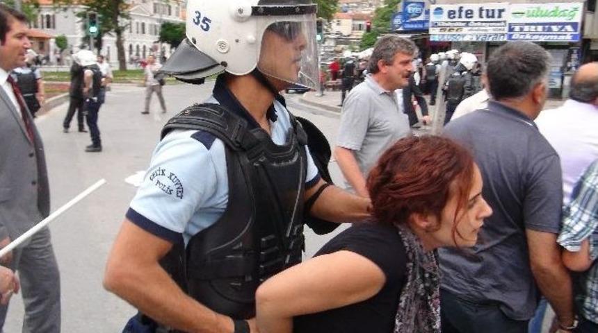 Reyhanlı Eylemine, Biber Gazlı M&uuml;dahale