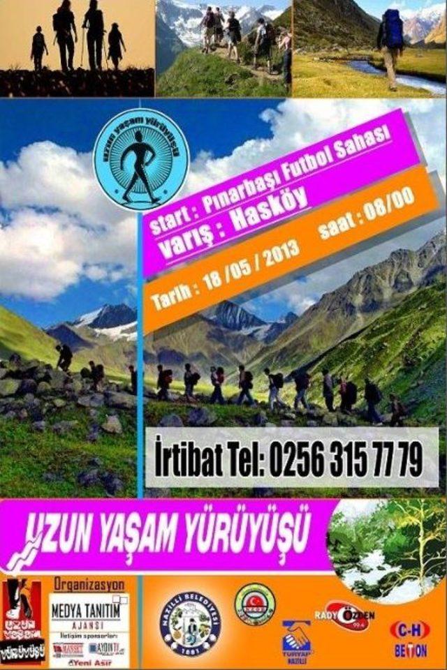 Nazilli Uzun Yaşam İçin Yürüyor