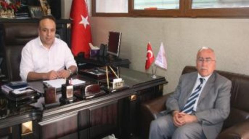 Sgk İl M&uuml;d&uuml;r&uuml; Bayındırlı, Kesob Başkanı Memiler&rsquo;i Ziyaret Etti