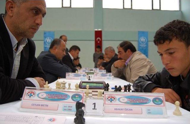 Tatvan&rsquo;da Satran&ccedil; Turnuvası 2