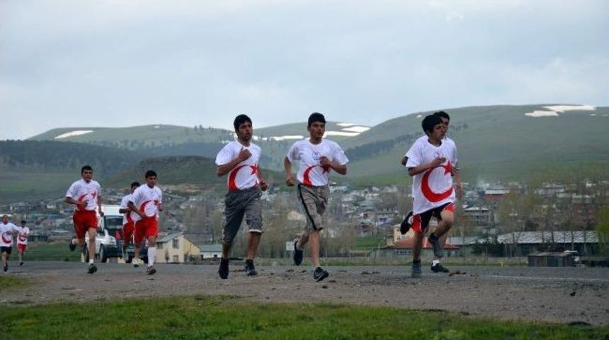 Sarıkamış&rsquo;ta Liselerarası Atletizm Yarışması
