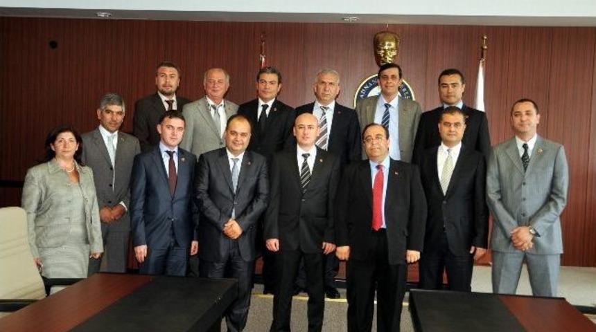 Ayto&rsquo;nun Yeni Y&ouml;netiminden Ad&uuml;&rsquo;ye Ziyaret