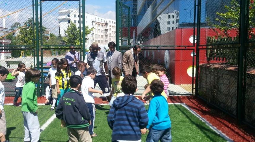 Yıldırımhanlı Minikler Futbolcuları Ağırladı