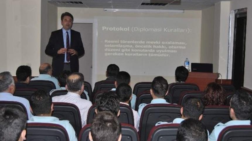 Cezaevi Personeline &lsquo;protokol Ve G&ouml;rg&uuml; Kuralları&rsquo; Semineri