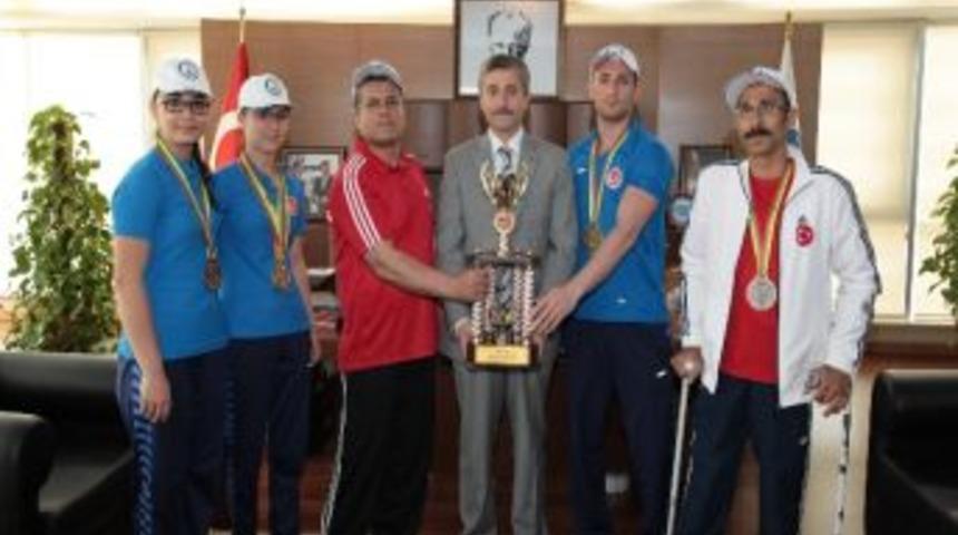 Şahinbey Belediyesi Sporcuları T&uuml;rk Milli Takım İle Başarıdan Başarıya Koşuyor