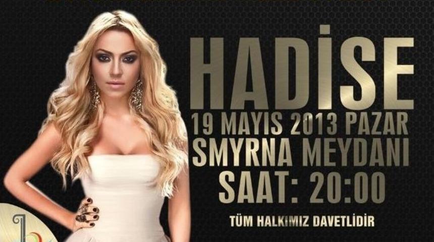 Bayraklı'da Hadise