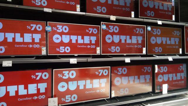 CarrefourSA hipermarketlerinde‘outlet’ dönemini başlatıyor