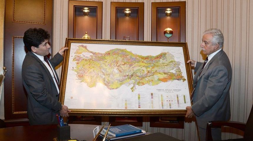 MTA M&uuml;d&uuml;r&uuml; Yılmaz&rsquo;dan Aldırmaz&rsquo;a Ziyaret