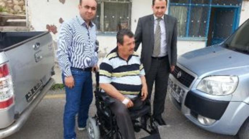 Engelli Kazazedeyi Sevindiren Hediye