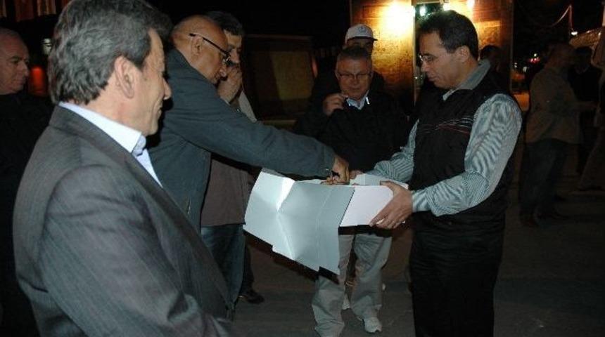 Karaman Emniyet M&uuml;d&uuml;r&uuml;nden Polislere Kandil Simidi Ve &Ccedil;ay