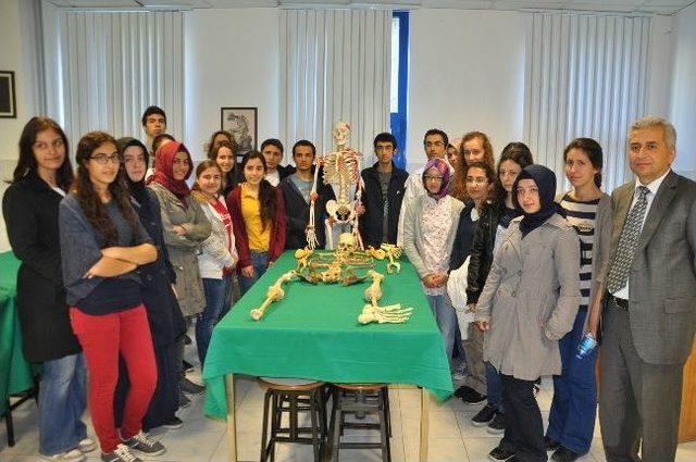 Düzce Fen Lisesi Son Sınıf Öğrencileri Tıp Fakültesi’ni Gezdiler