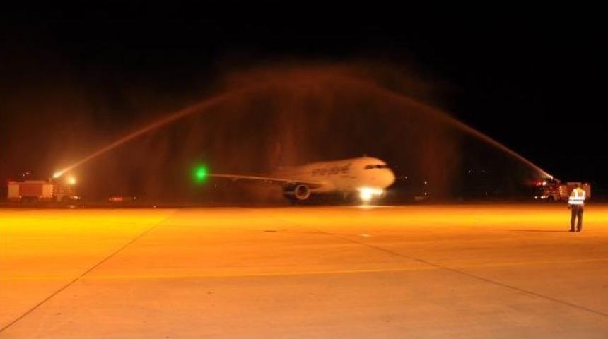 Gazipaşa Havalimanı İlk Kez Airbus Ağırladı