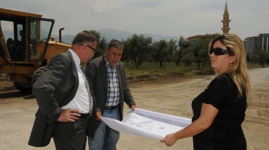 Manisa Belediyesi G&uuml;zelyurt&rsquo;ta &Ccedil;alışmalara Başladı