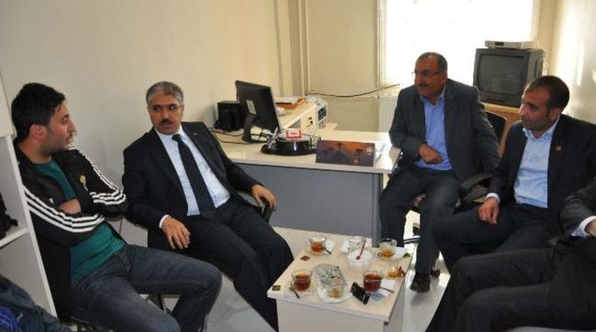 Vali&rsquo;den Gazetecilere Veda