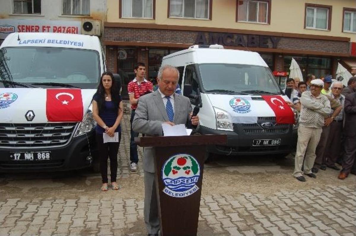 Lapseki Belediyesi Ara&ccedil; Filosunu Genişletiyor