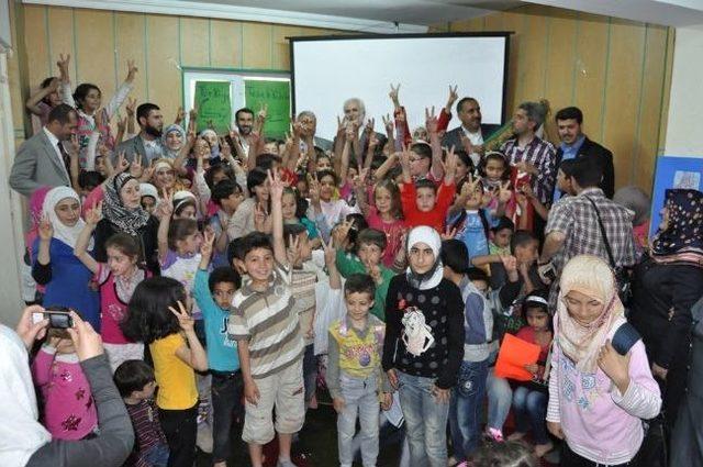 Protokol &Uuml;yelerinden Suriyeli &Ccedil;ocuklara Ziyaret 3