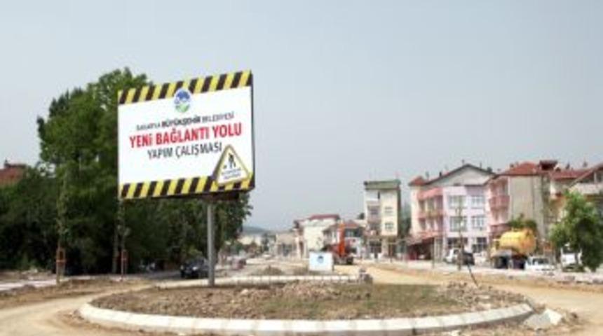 Serdivan Il&ccedil;esine Yeni Giriş Kapısı Olan Bulvar Tamamlanıyor