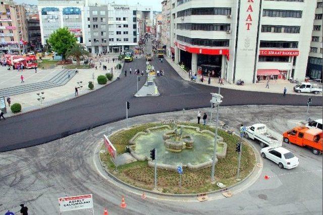 B&uuml;y&uuml;kşehirden Asfalt &Ccedil;alışması 2