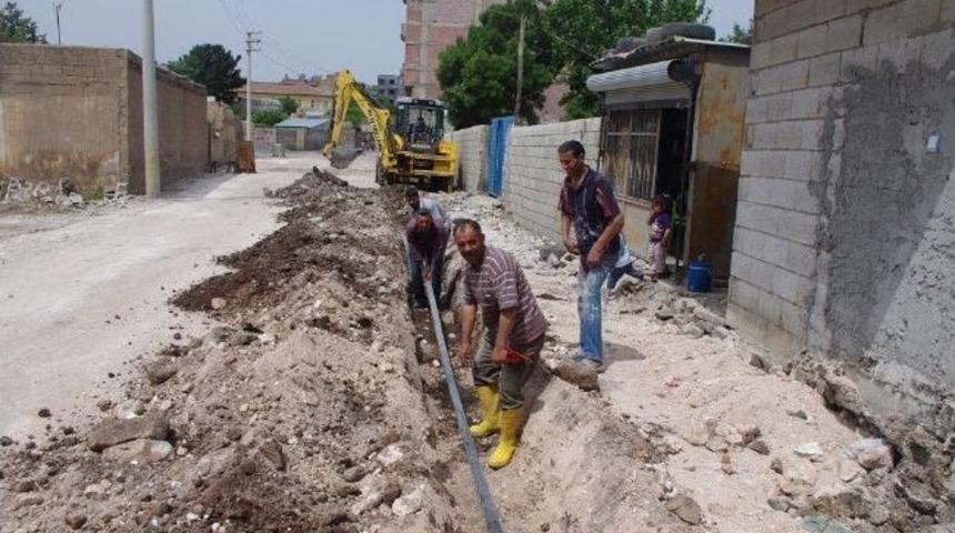 Viranşehir’de İçme Suyu Şebekesi Döşendi