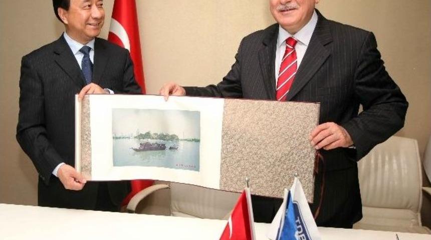 &Ccedil;in Heyetiyle İyi Niyet Protokol&uuml; İmzalandı