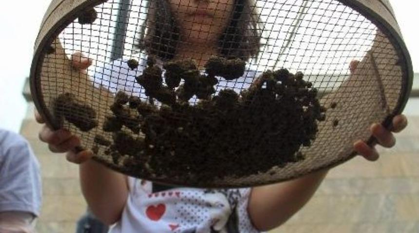 Minik Eller Arkeolojik Kazı &Ccedil;alışması Yaptı