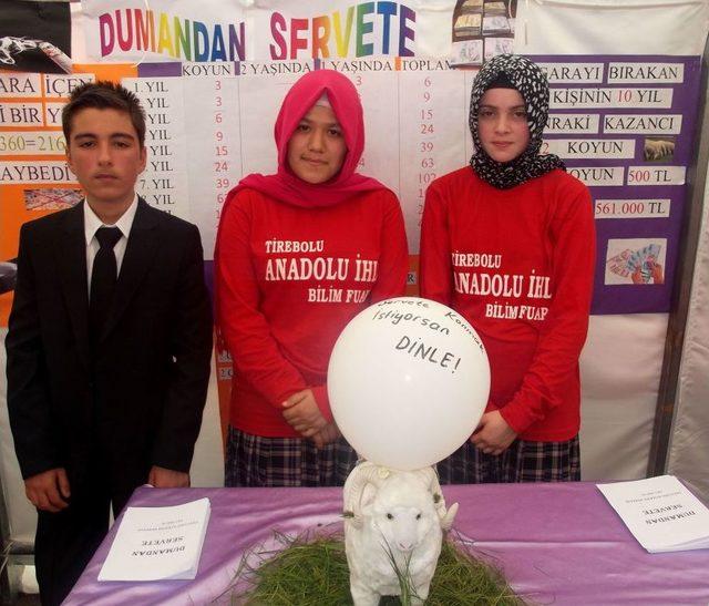 Tirebolu Anadolu İmam Hatip Lisesi Bilim Fuarı Sergisi A&ccedil;tı 1