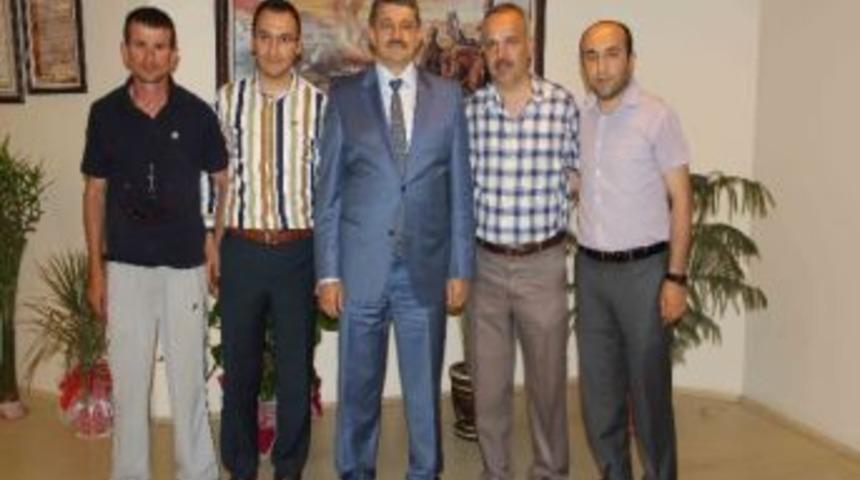 Cemal Akın&rsquo;a Toki Ortaokulu&rsquo;ndan Ziyaret