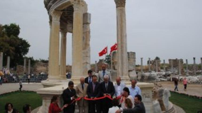 Restorasyonu Tamamlanan T&uuml;ke Tapınağı T&ouml;renle Ziyarete A&ccedil;ıldı