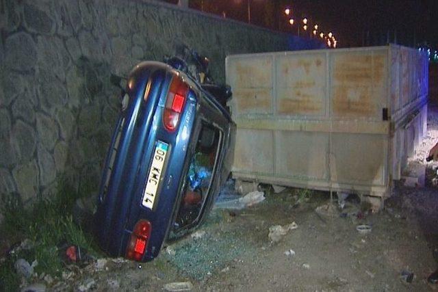 Ankara’da kaza: 3 ağır yaralı 1