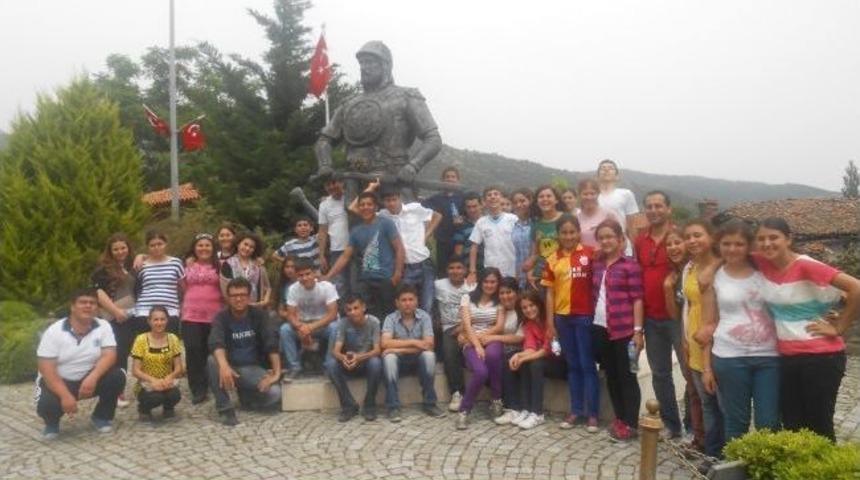 Kaymak&ccedil;ı Lisesi &Ouml;ğrencileri, &Ouml;demiş Ve Birgiyi Gezdi