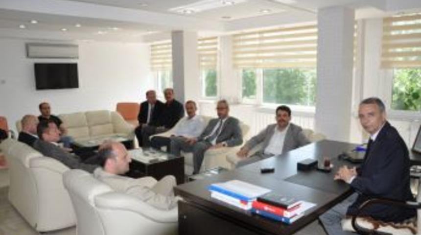 Ak Parti Ereğli İl&ccedil;e tekilatı belediye başkanını ziyaret etti