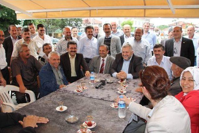 Milletveili Korkmaz, Konuralp'in Sorunları Dinlendi