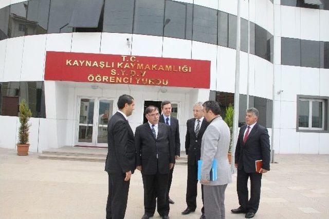 Vali Yılmaz Kaynaşlı&rsquo;da İncelemelerde Bulundu 1