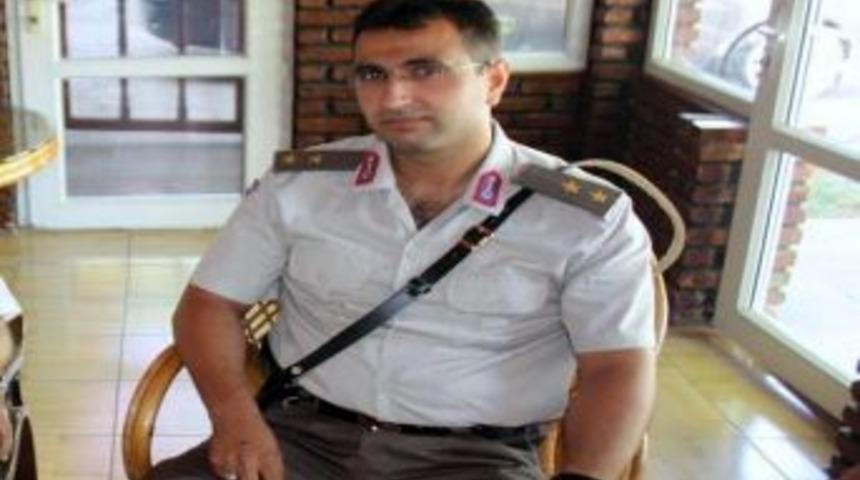 Keşan İl&ccedil;e Jandarma Komutanı Sakallıoğlu'nun Tayini &Ccedil;ıktı