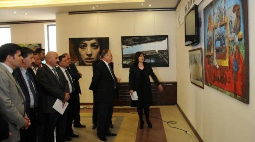 Dyo Resim Yarışması &Ouml;d&uuml;ll&uuml; Eserleri Erzurum&rsquo;da...