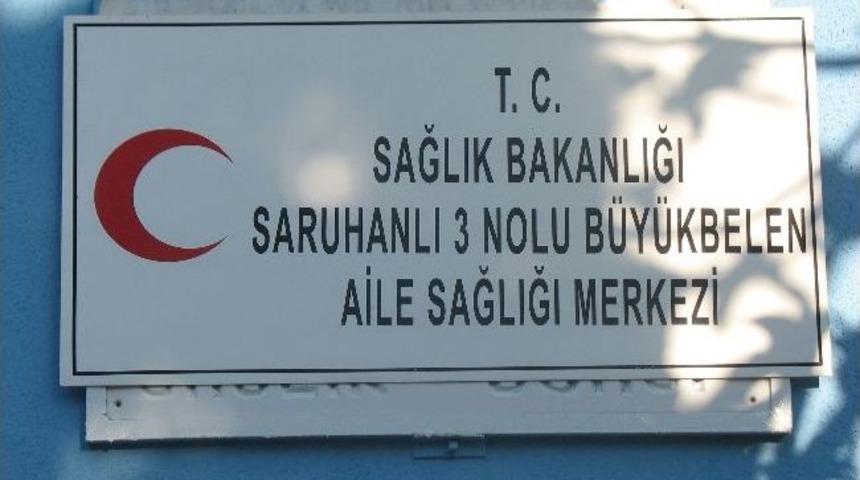 Saruhanlı'da Sağlık Ocağı&rsquo;nın Bilgisayarları &Ccedil;alındı