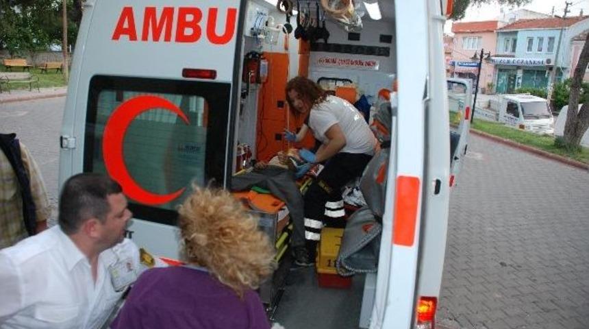Babasının kullandığı trakt&ouml;r&uuml;n altında kaldı