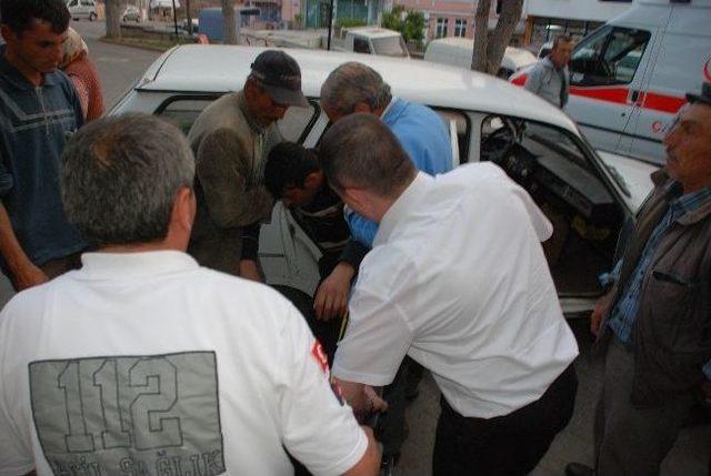 Babasının kullandığı traktörün altında kaldı