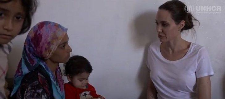 Angelina Jolie Kuzey Irak'ta G1