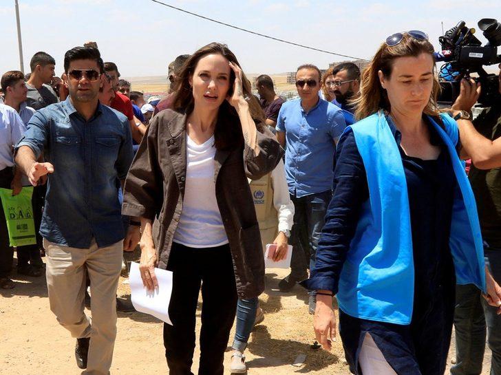 Angelina Jolie Kuzey Irak'ta G5